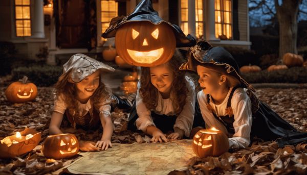 Inspirez-vous pour une chasse aux trésors Halloween mémorable